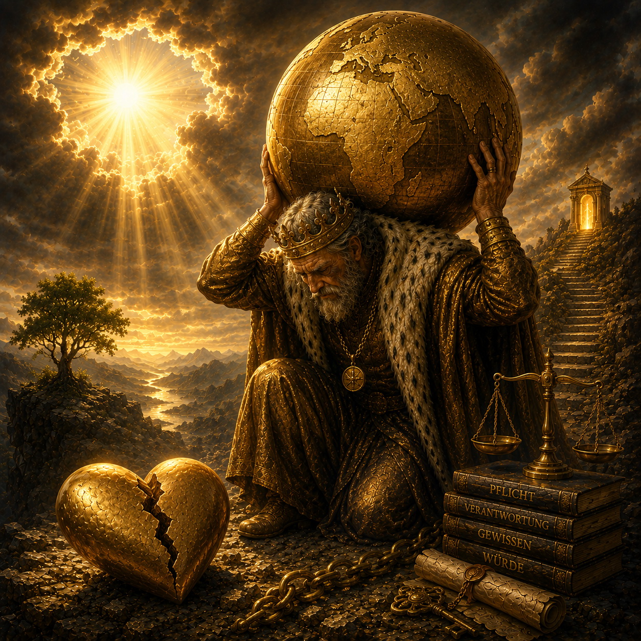 Gold - Aurum metallicum. Die Schwere von Pflicht und Verantwortung