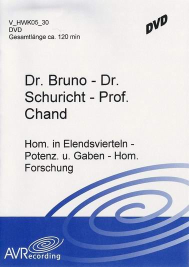 Homeopathic work in the slums (favelas) of Brazilian cities (engl.) / Homeopathic reseach in India (engl.) / Weiterentwicklung von Potenzierung und Gabenwiederholung beim beim späten Hahnemann - ein Blick auf die Quellen (DVD)