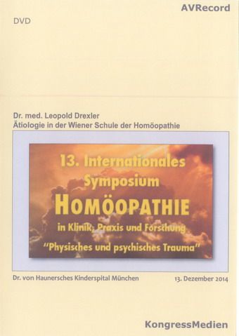 Ätiologie in der Wiener Schule der Homöopathie