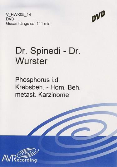 Die Bedeutung von Phosphorus in der Krebsbehandlung / Die homöopathische Behandlung metastasierter Karzinome (DVD)